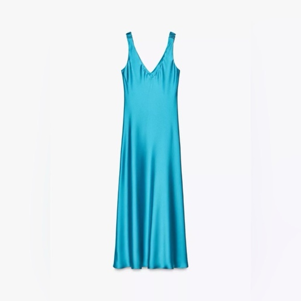 Zara Midi Satin Dress